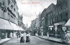 Richmond George Street towards station,street-townscape